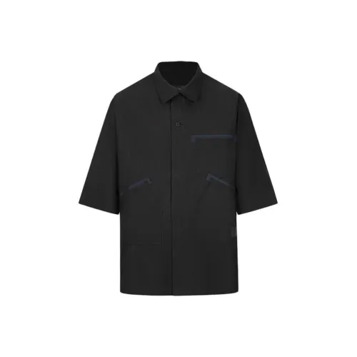 Y 3 Черная Унисекс Рубашка