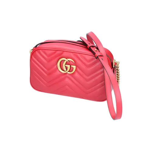 GUCCI Кожа Сумка через плечо Унисекс Розовый Красный