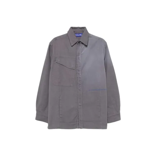 A COLD WALL* Серые Мужские Рубашки