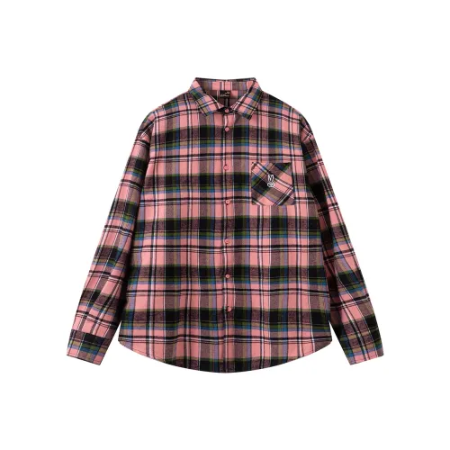 RickyisClown Рубашка Унисекс Розовая Клетка