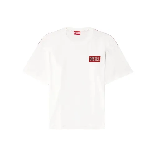 DIESEL Белая Мужская T-Рубашка