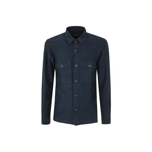 TOM FORD Рубашка Мужская Морской Синий