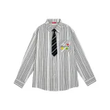 Черные полосы (черно-белые полосы галстук)