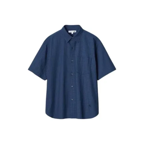 UNIQLO x JWANDERSON совместная серия UNIQLO JW Anderson Co Branded Series SS24 Рубашка Мужская Темно-синий