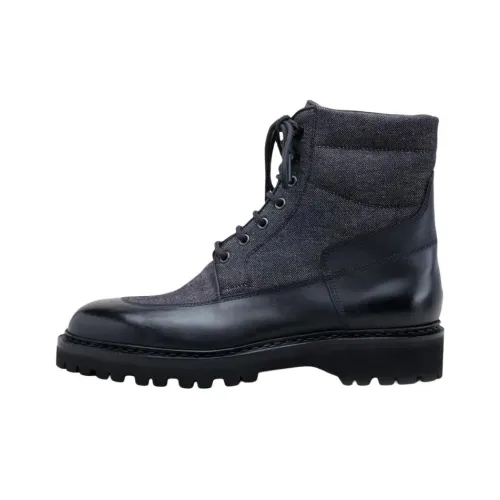 JOHN LOBB PEAK Ботильоны Мужские Черные
