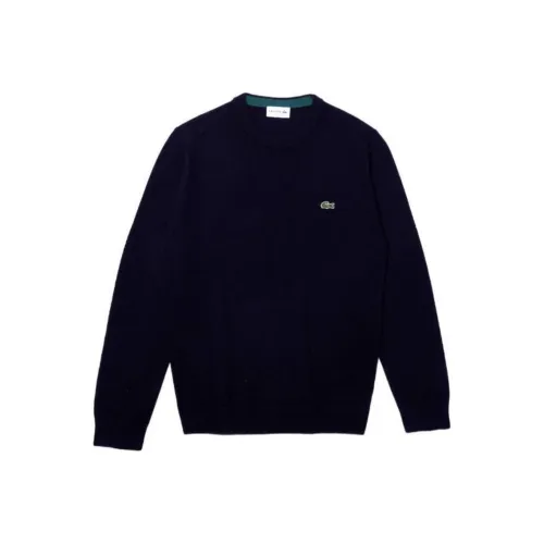 LACOSTE SS24 Свитшот Мужской Морской Синий