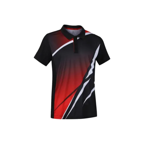 DECATHLON PONGORI TTP590 Поло Мужское Сливочно-Красный