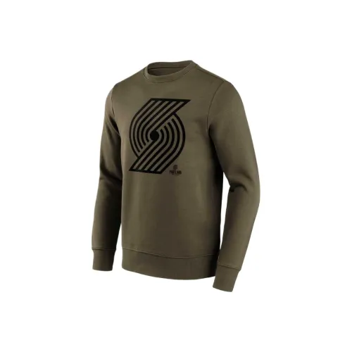 NBA Portland Trail Blazers Толстовка Мужская Зеленая