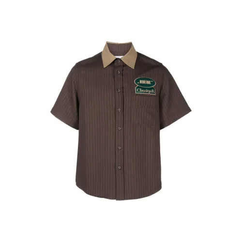 RHUDE Умбра Мужские Рубашки
