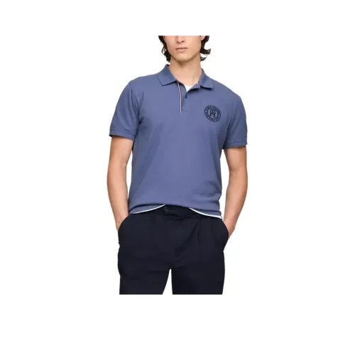 Tommy Hilfiger Polo Мужское Туманно-Синий
