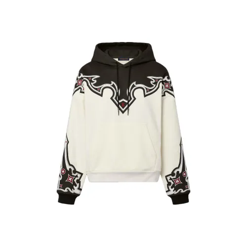 LOUIS VUITTON FW24 Свитшот Мужской Бежевый Коричневый