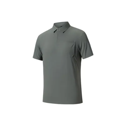 Anta Champion All Weather Series Mystic Cabin Серый Мужское Поло
