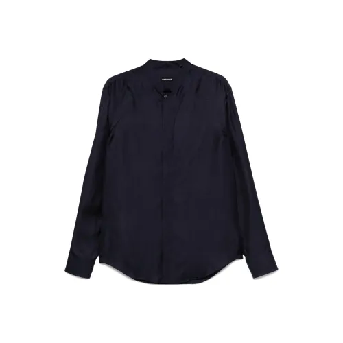 GIORGIO ARMANI Рубашка Мужская Морской Синий