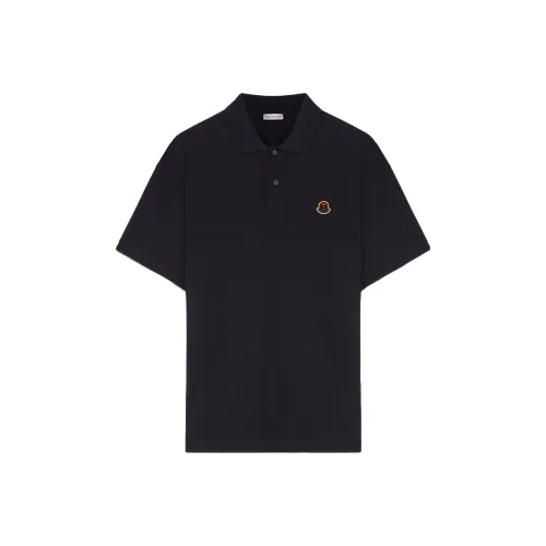 MONCLER GENIUS x PALM ANGEL Поло Унисекс Темно-синий