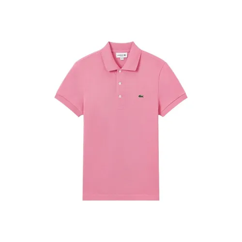 Lacoste Поло Мужское Розовое Красное