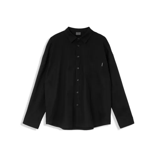 BD.POWER UP+ Черная унисекс рубашка