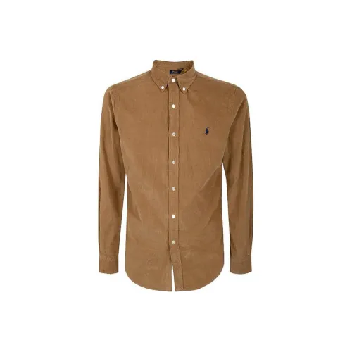 Polo Ralph Lauren Рубашка Мужская Коричневая