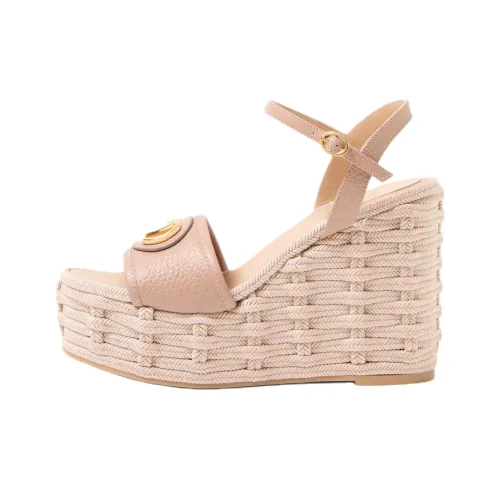 Valentino Vlogo Signature One Ремешок Сандалии 12 см Женские Розовые