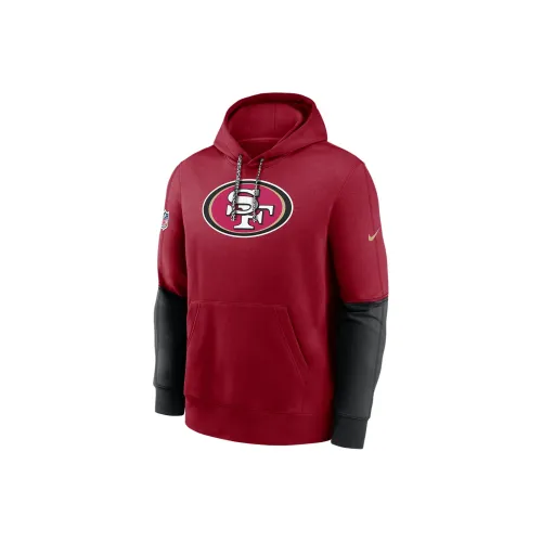 Nike NFLClub FW24 San Francisco 49ers Sideline Team Issue Свитшот Мужской Красный