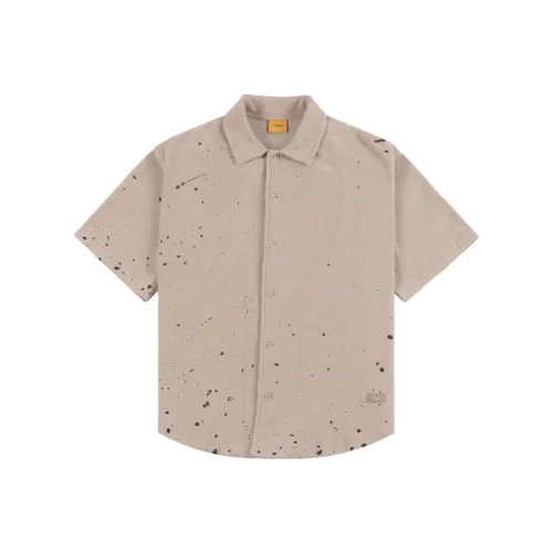 Dime Коричневая Унисекс Рубашка