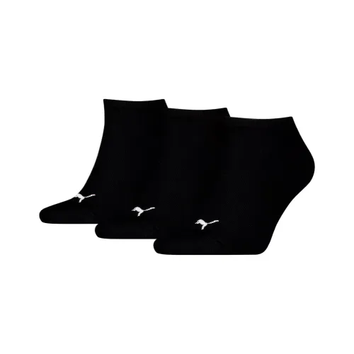 PUMA СНЕКЕРЫ Унисекс Низкие носки 3 упаковки Черный