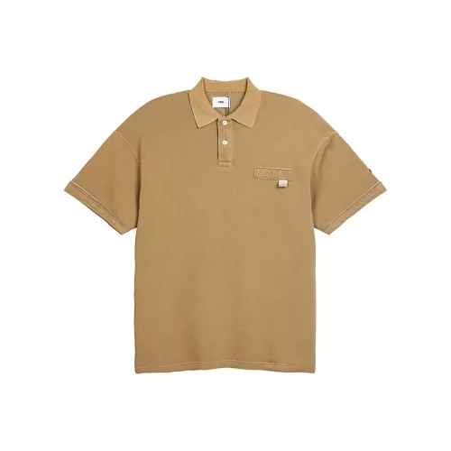 FOSS Земляной желтый Унисекс Поло