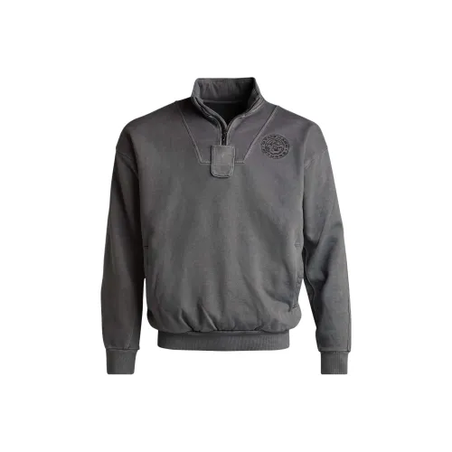 GYMSHARK PREMIUM Legacy 1 4 ZIP Свитшот Мужской Черный