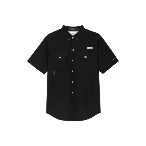 Columbia Мужские Черные Рубашки