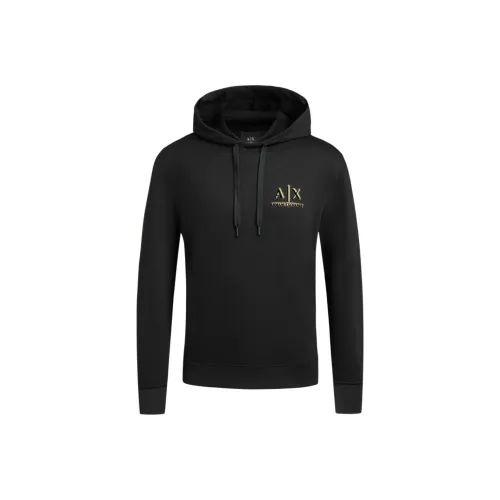 ARMANI EXCHANGE SS24 Свитшот Мужской Черный