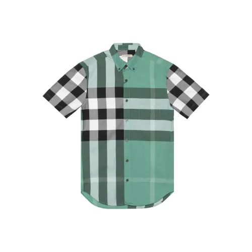 Burberry SS23 Рубашка Мужская Зеленая