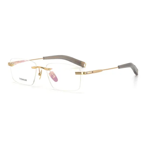 Vitigmu Чистый титан Квадратные Оправы для очков Мужские