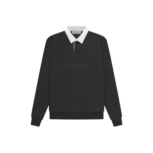 Fear Of God Essentials SS23 Поло Мужское Светло-Черное