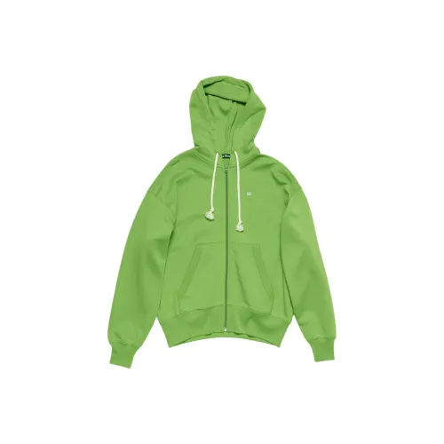 Acne Studios Толстовка Куртка Унисекс Ванильный Зеленый