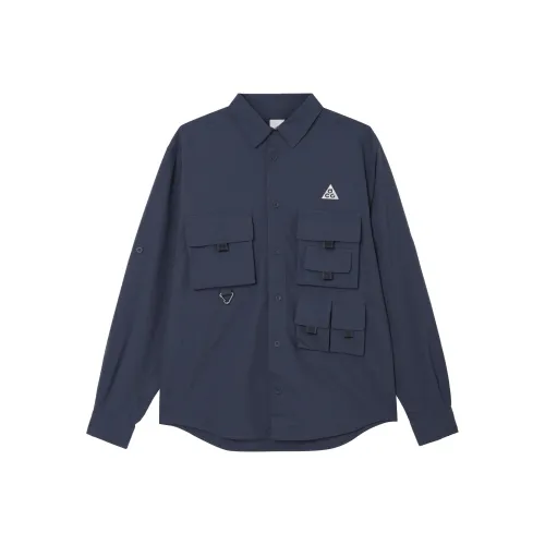 nike ACG DRI FIT UV Рубашка Мужская Lightning Синий