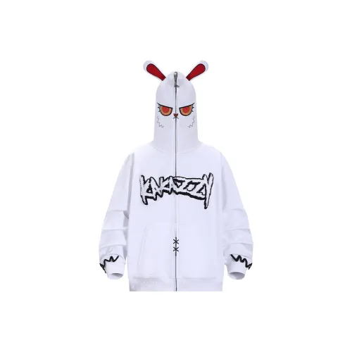 KAKAZZY Толстовка Унисекс Белый