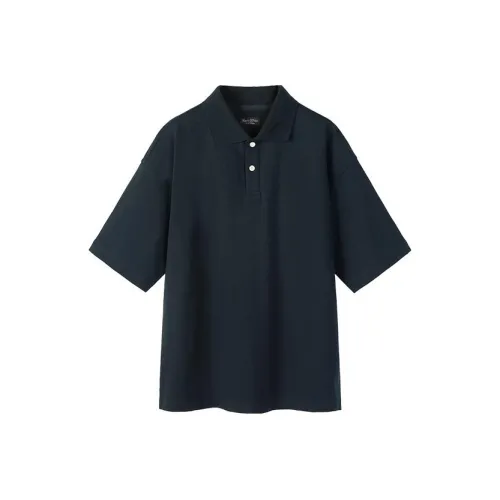 MARC OPOLO Темно-синяя мужская поло рубашка