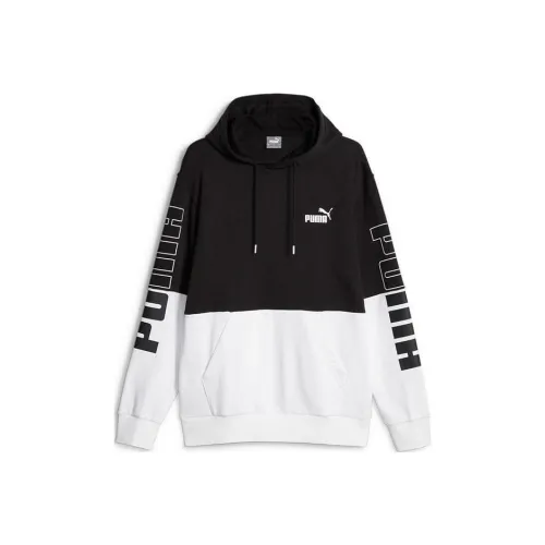 PUMA Черный/Белый Мужские Толстовки