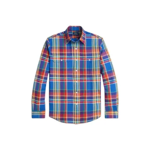 Polo Ralph Lauren Рубашка Мужская Синяя