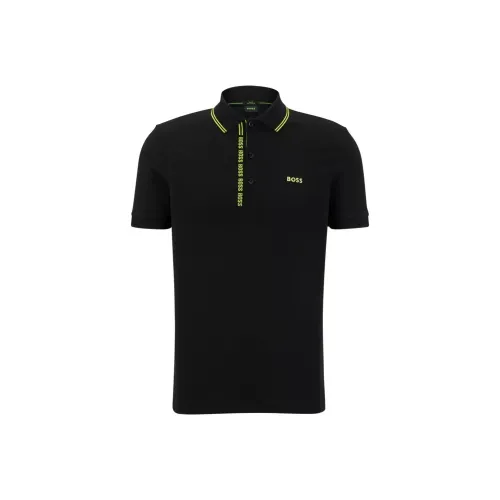 Hugo Boss Мужская черная поло