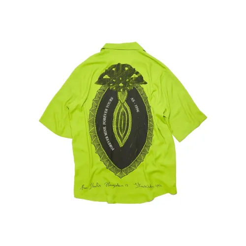 Acne Studios Зеленые Мужские Рубашки