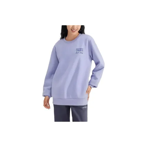 Свитшот Skechers Sports Life Collection Унисекс Сладкий Лавандовый