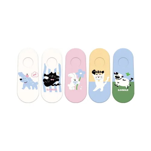 DJUNGLE No Show Носки Унисекс 5 пар