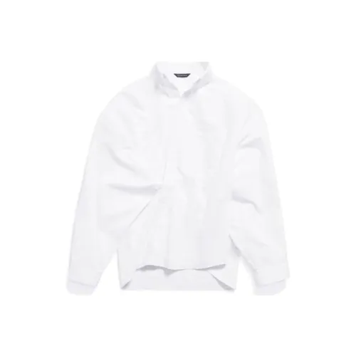 Balenciaga SS24 Рубашка Унисекс Белый