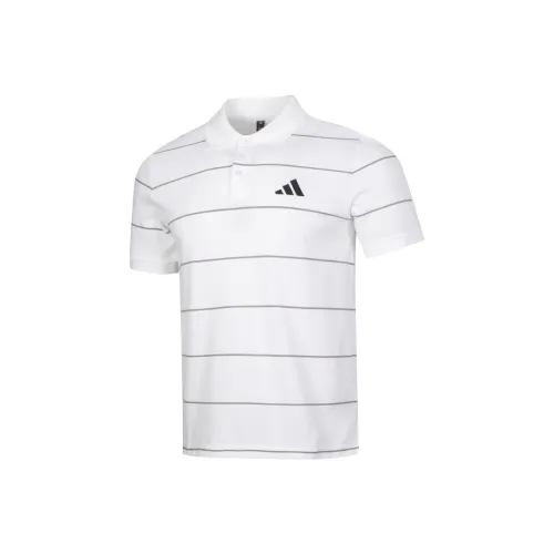Adidas Белый Мужской Поло