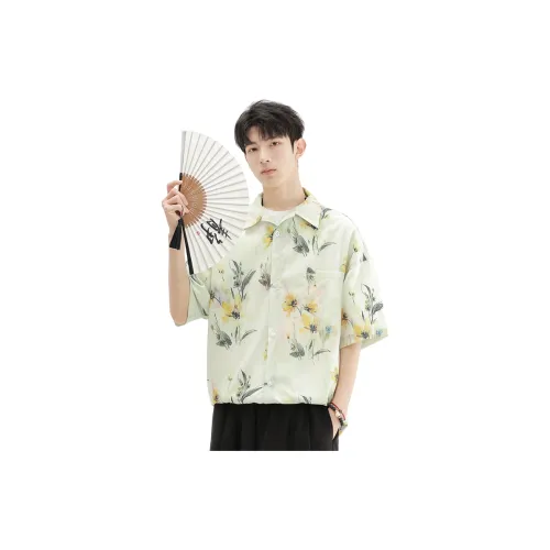 WARLI Shangri LA Абрикос Унисекс Рубашки