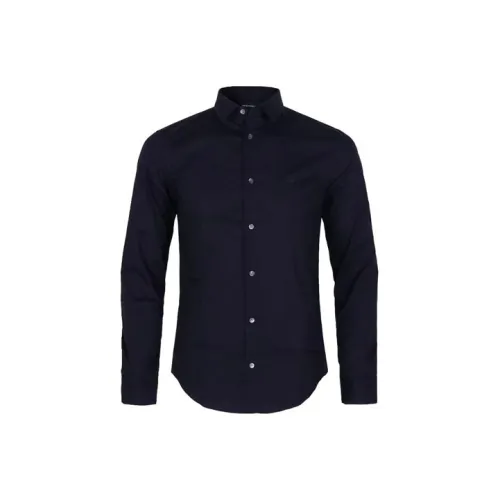 EMPORIO ARMANI Рубашка Мужская Синяя