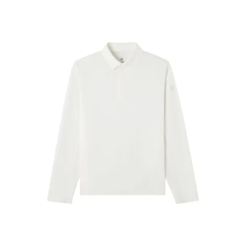 Le Coq Sportif Поло Мужское Айвори Белый