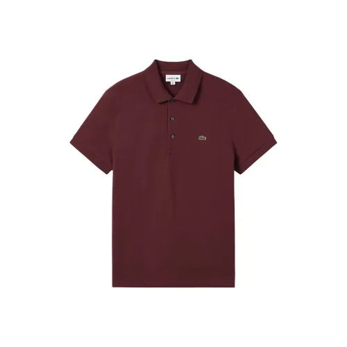 Поло Мужское Темно-Кофейное Коллаборация LACOSTE