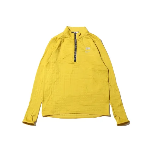 Nike x Patta Свитшот Азиатская версия Унисекс Желтый