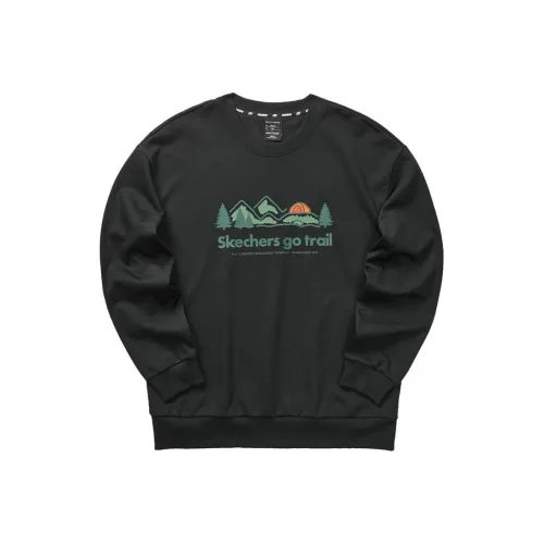 Skechers Stroll Толстовка Унисекс Угольный Черный